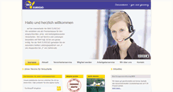 Desktop Screenshot of bkk-euregio.de